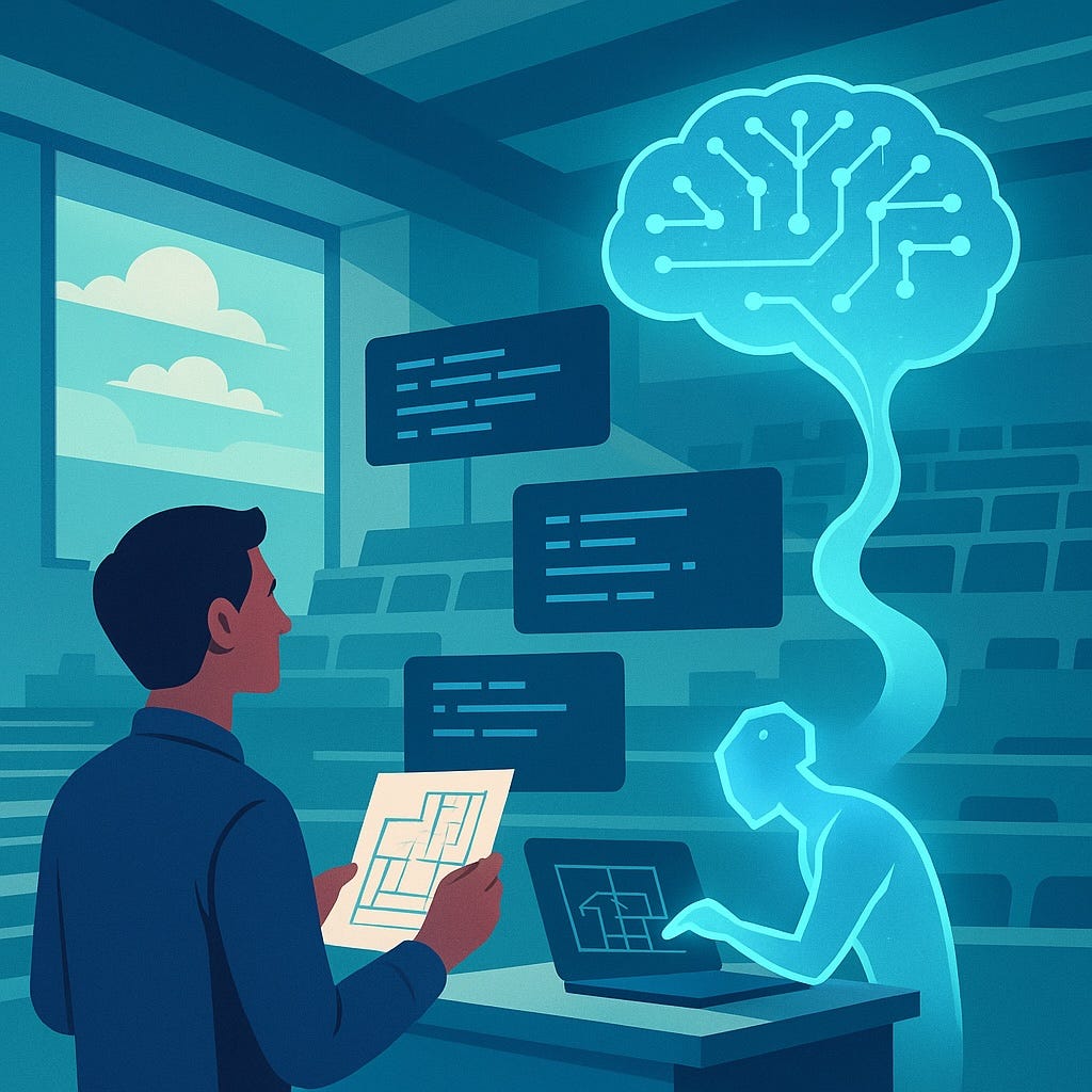 Less Coding, More Thinking: Computer Science in the AI Age